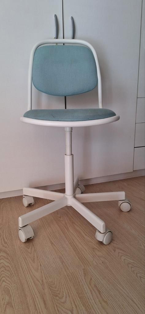 Bureaustoel kind van Ikea, Huis en Inrichting, Bureaustoelen, Gebruikt, Bureaustoel, Blauw, Ophalen