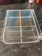 Leuke stevige organizer of een doosje voor thee zakjes, Ophalen of Verzenden, Zo goed als nieuw