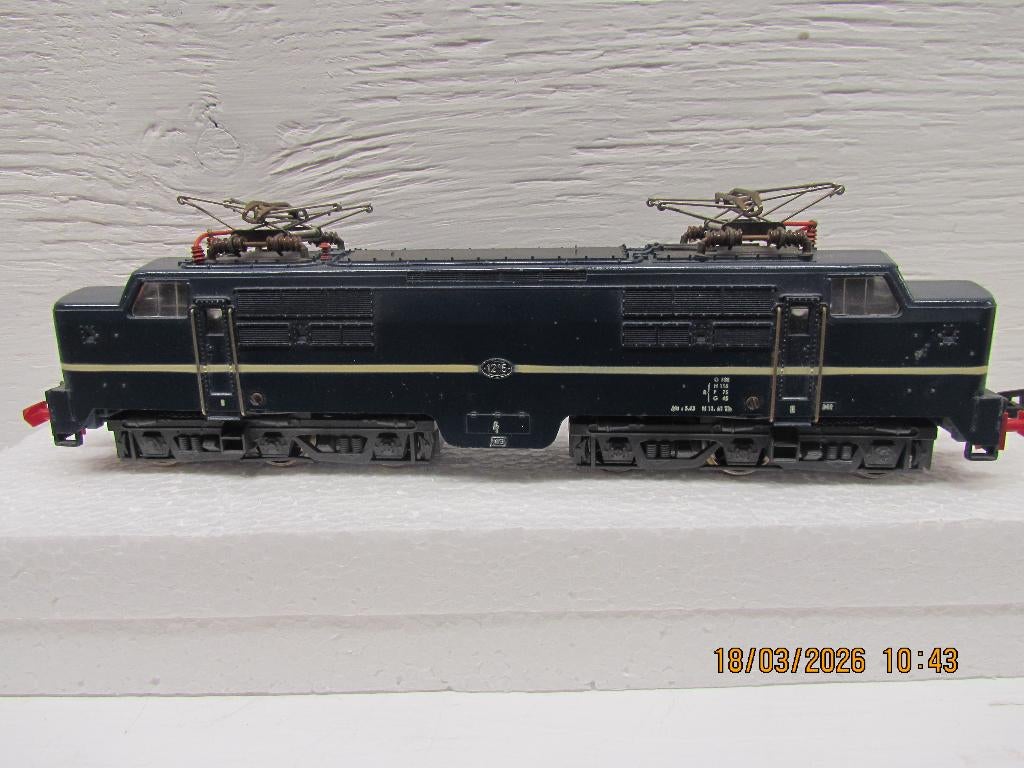 Fleischmann #1390  NS1215 Blauw, Hobby en Vrije tijd, Gebruikt, Fleischmann, Analoog, Ophalen of Verzenden