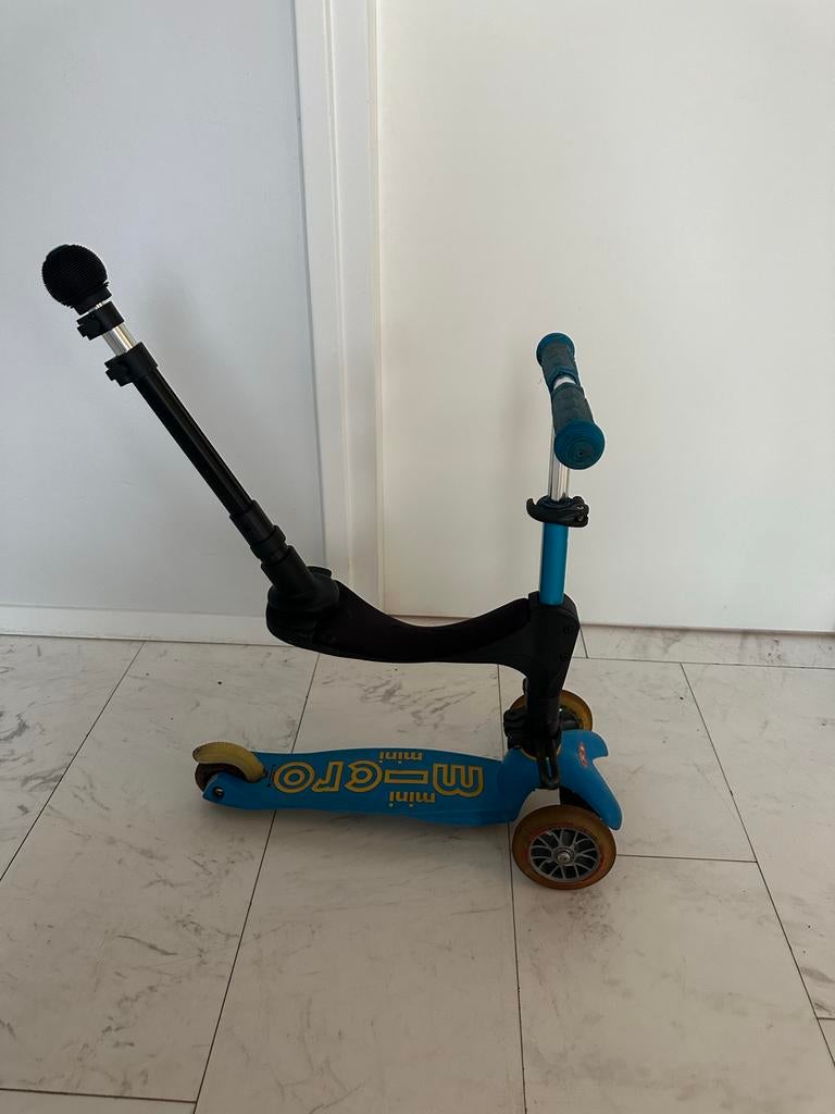 Mini Micro step met zitje, Ophalen, Gebruikt, Gewone step