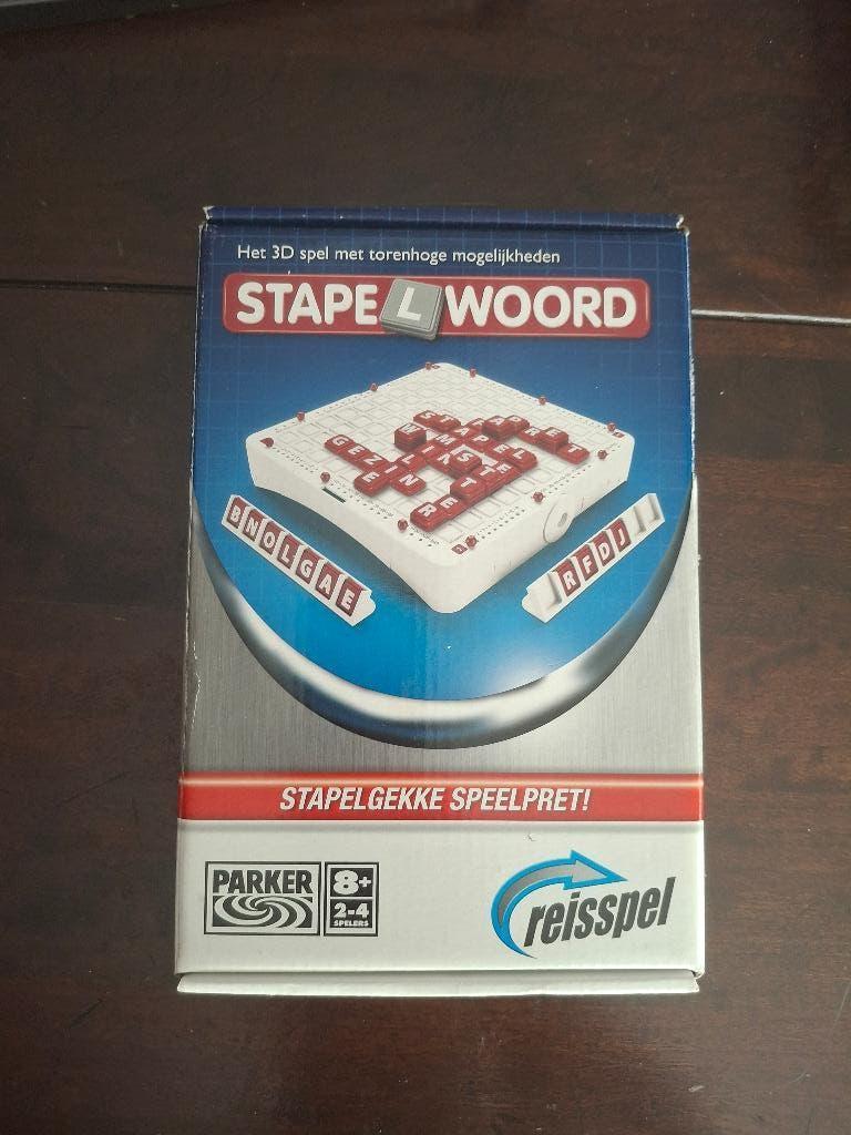 Stapelwoord spel, Hobby en Vrije tijd, Gezelschapsspellen | Bordspellen, Ophalen, Zo goed als nieuw