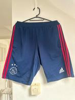 Adidas Ajax Trainingsbroekje - Donkerblauw met Rood, Ophalen of Verzenden, Zo goed als nieuw, Voetbal, Maat 48/50 (M)