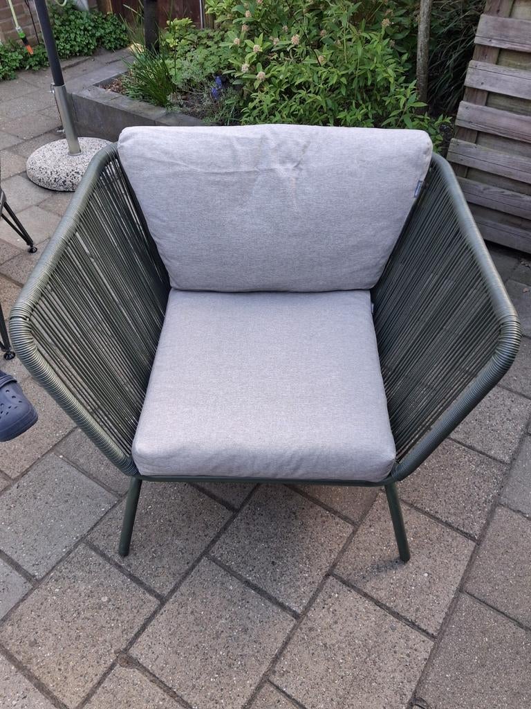 2 lounge stoelen iris van intratuin, Ophalen, Zo goed als nieuw