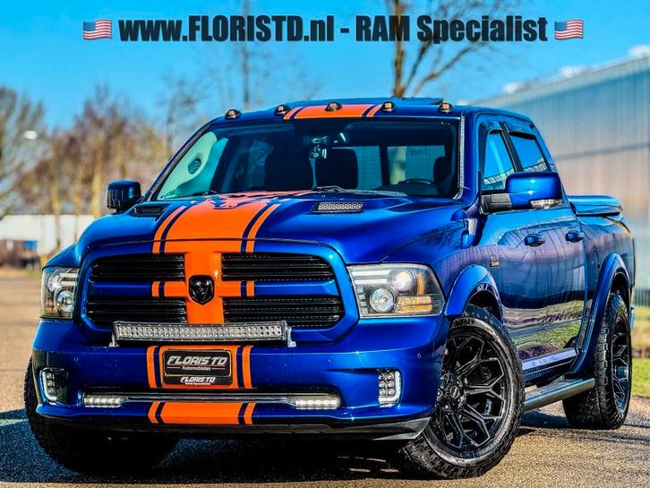 DODGE RAM 1500 5.7L HEMI V8 4X4 401PK*SPORT*LAGE BIJTELLING*, Auto's, Dodge, Bedrijf, Te koop, RAM 1500, 4x4, ABS, Achteruitrijcamera