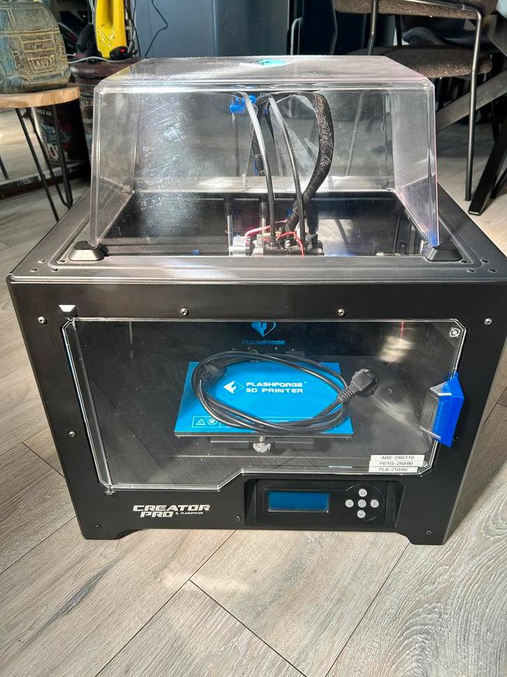 Flashforge Creator Pro 3D printer, Computers en Software, 3D Printers, Gebruikt, Ophalen