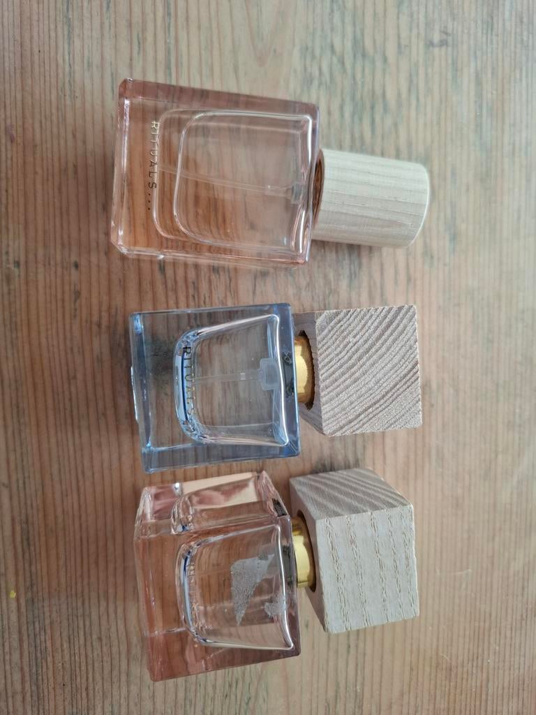 Rituals parfum, Ophalen, Parfumfles