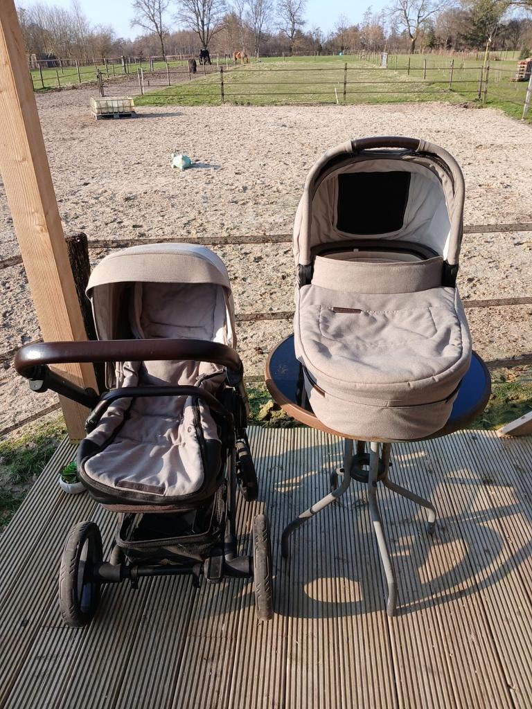 Mutsy Kinderwagen en Wandelwagen Grijs - Gebruikt, Kinderen en Baby's, Kinderwagens en Combinaties, Ophalen, Gebruikt, Mutsy