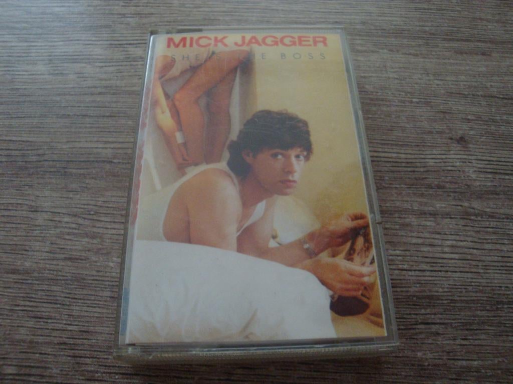 mick jagger, Gebruikt, 1 bandje, Ophalen of Verzenden, Origineel