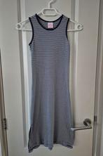 Hema jurk meisje 122 128 blauw wit gestreept zonder mouwen, Meisje, Nieuw, Ophalen of Verzenden, Jurk of Rok