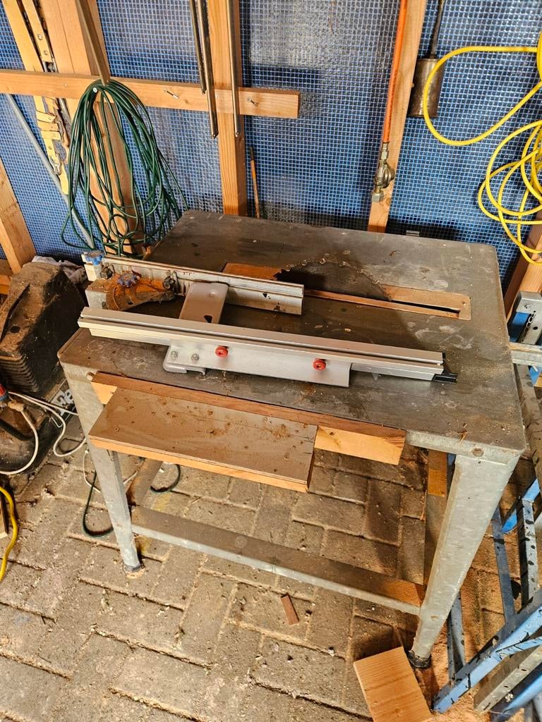 Tafelzaag Elektra Beckum Type 315, Ophalen