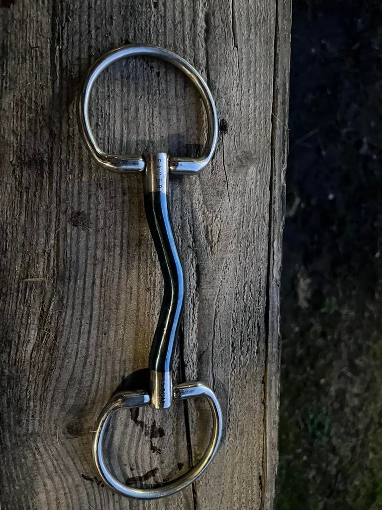 Fager Simon ongebroken bustrens 11,5 cm, Ophalen of Verzenden, Zo goed als nieuw, Dressuur