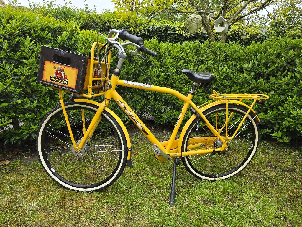 Gazelle Heren transportfiets 3V 28inch, Fietsen en Brommers, Fietsen | Heren | Herenfietsen, Ophalen, Gebruikt, Versnellingen