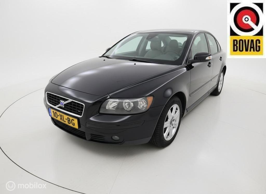 Volvo S40 2.0 2007 ORG-NL/CRUISE/LMV/ELEK RAMEN/AIRCO/IZGST!, Auto's, Volvo, Stof, Gebruikt, 4 cilinders, Zwart
