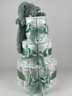 Luiertaart jongen meisje happy horse tut olifant eddy groen, Ophalen of Verzenden, Nieuw, Kraamcadeau