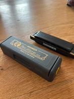 Hohner Pro Harp mondharmonica in D, Ophalen of Verzenden, Zo goed als nieuw, Met koffer of doosje, D-mondharmonica