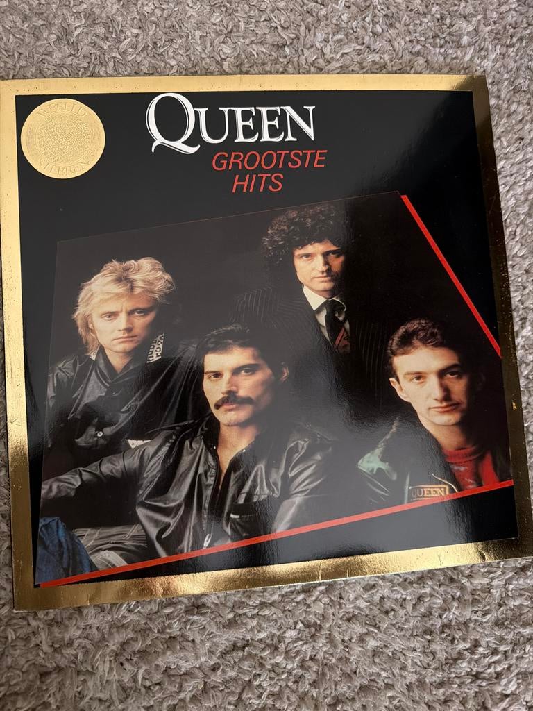 Queen - Grootste Hits LP, Cd's en Dvd's, Vinyl | Pop, Gebruikt, 1980 - 1989, Ophalen of Verzenden, Complilatie