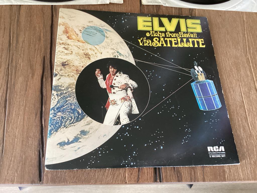 Elvis Presley - Aloha from Hawaii via Satellite (Dubbel LP), Cd's en Dvd's, Vinyl | Pop, Gebruikt, Dubbel-LP, 1970 - 1979, 12 inch