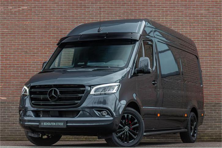 Mercedes-Benz Sprinter 319 1.9 CDI 191PK L2H2 Black Pack *NI, Auto's, Bestelauto's, Te koop, ABS, Achteruitrijcamera, Adaptive Cruise Control