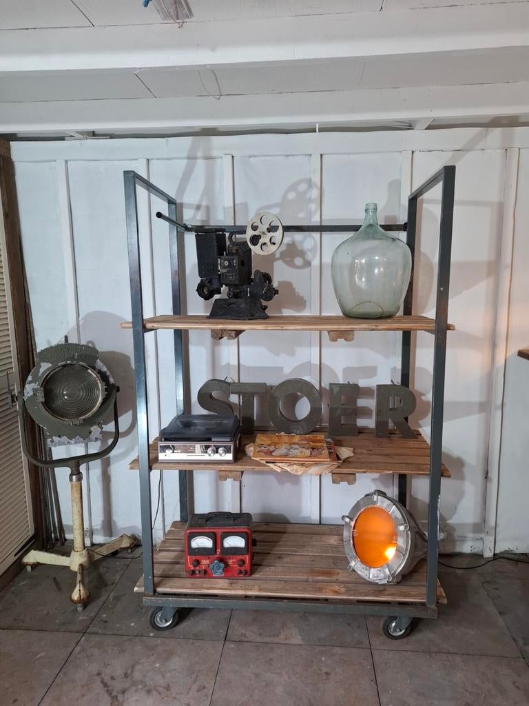 Industriële stellingkast magazijnkar bakkerskar wandkast, Ophalen, Gebruikt