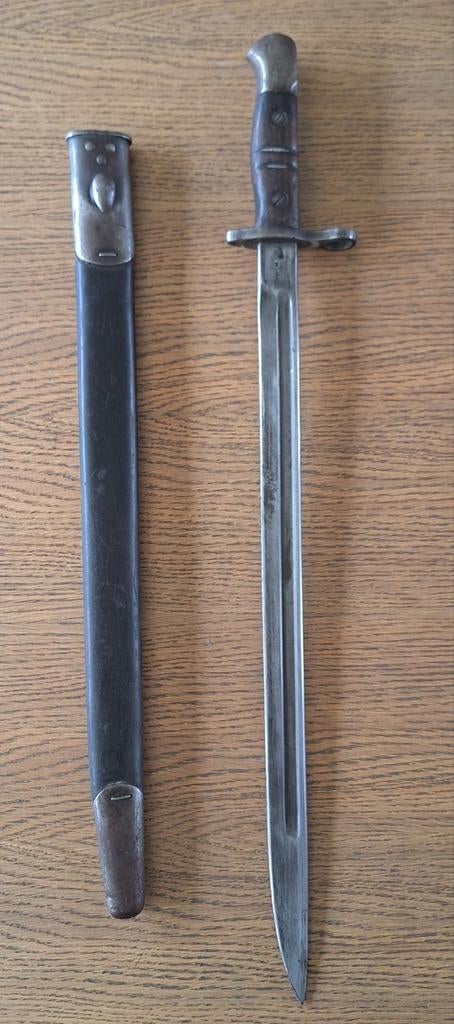 Engelse bajonet type 1907 WW1, Verzamelen, Militaria | Algemeen, Ophalen of Verzenden, Landmacht, Engeland, Mes of Dolk