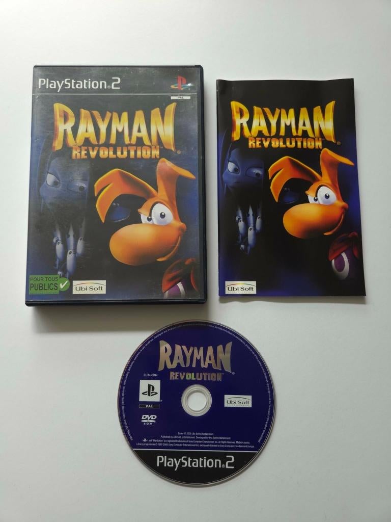 Playstation 2 (PS2) - Rayman Revolution, Spelcomputers en Games, Games | Sony PlayStation 2, Avontuur en Actie, 1 speler, Ophalen of Verzenden