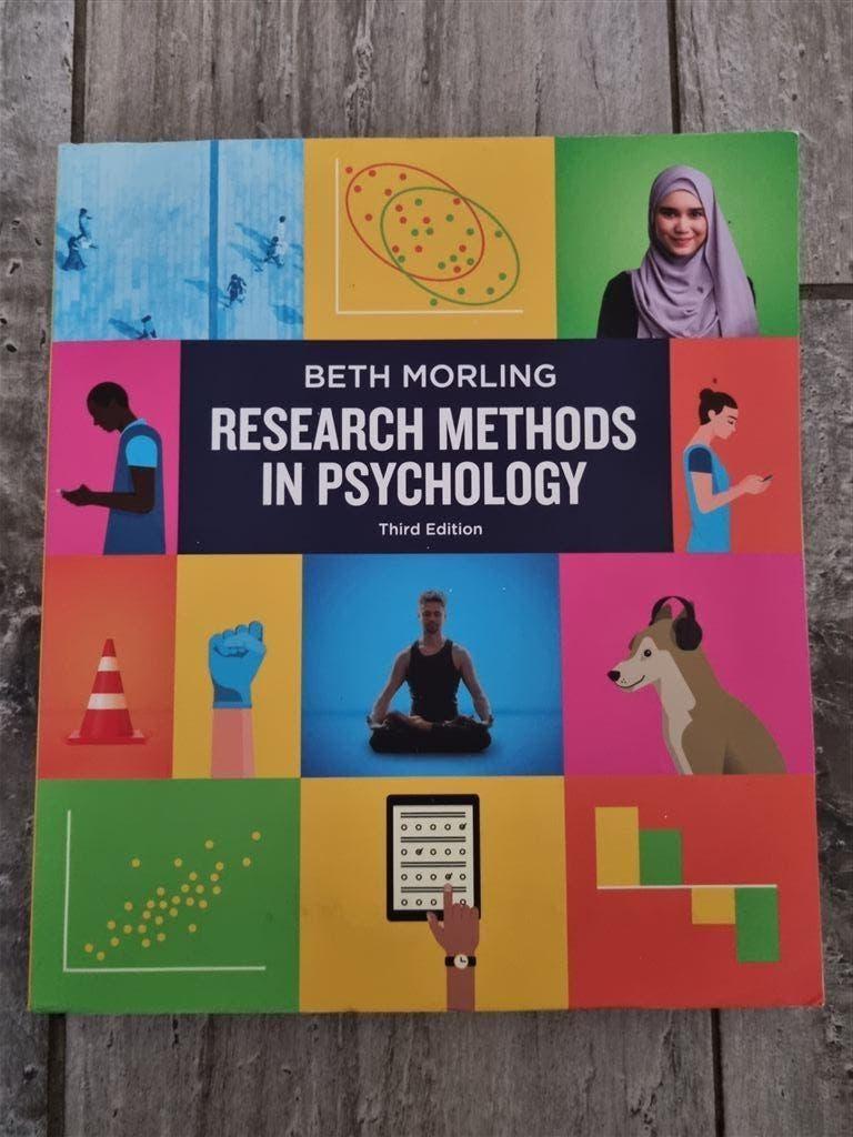 Research Methods in Psychology [Beth Morling], Ophalen of Verzenden, Zo goed als nieuw