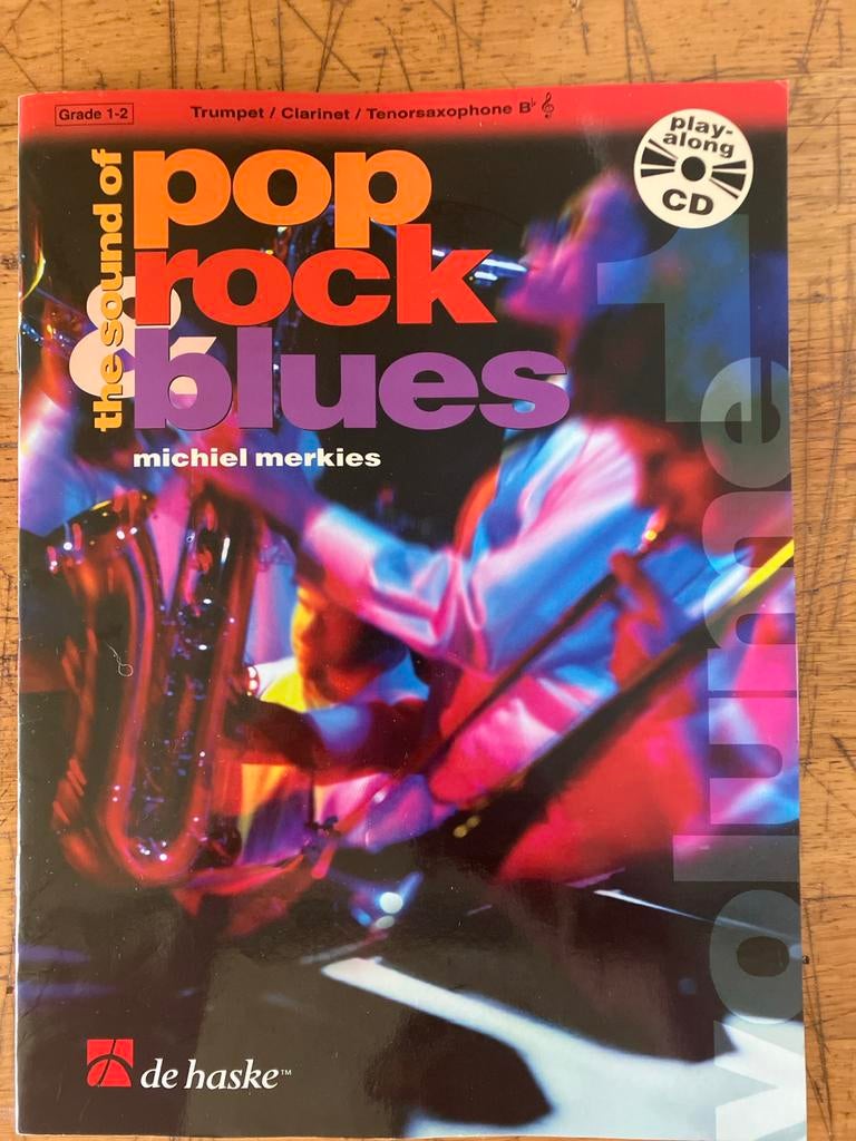 The Sound of Pop Rock Blues bladmuziek met CD, Muziek en Instrumenten, Bladmuziek, Gebruikt, Ophalen of Verzenden, Populair, Artiest of Componist