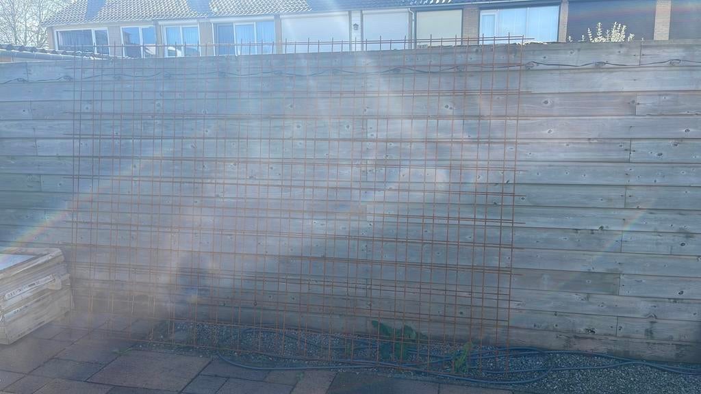 2 betonmatten, Tuin en Terras, Ophalen, Zo goed als nieuw, Minder dan 10 meter, Raster