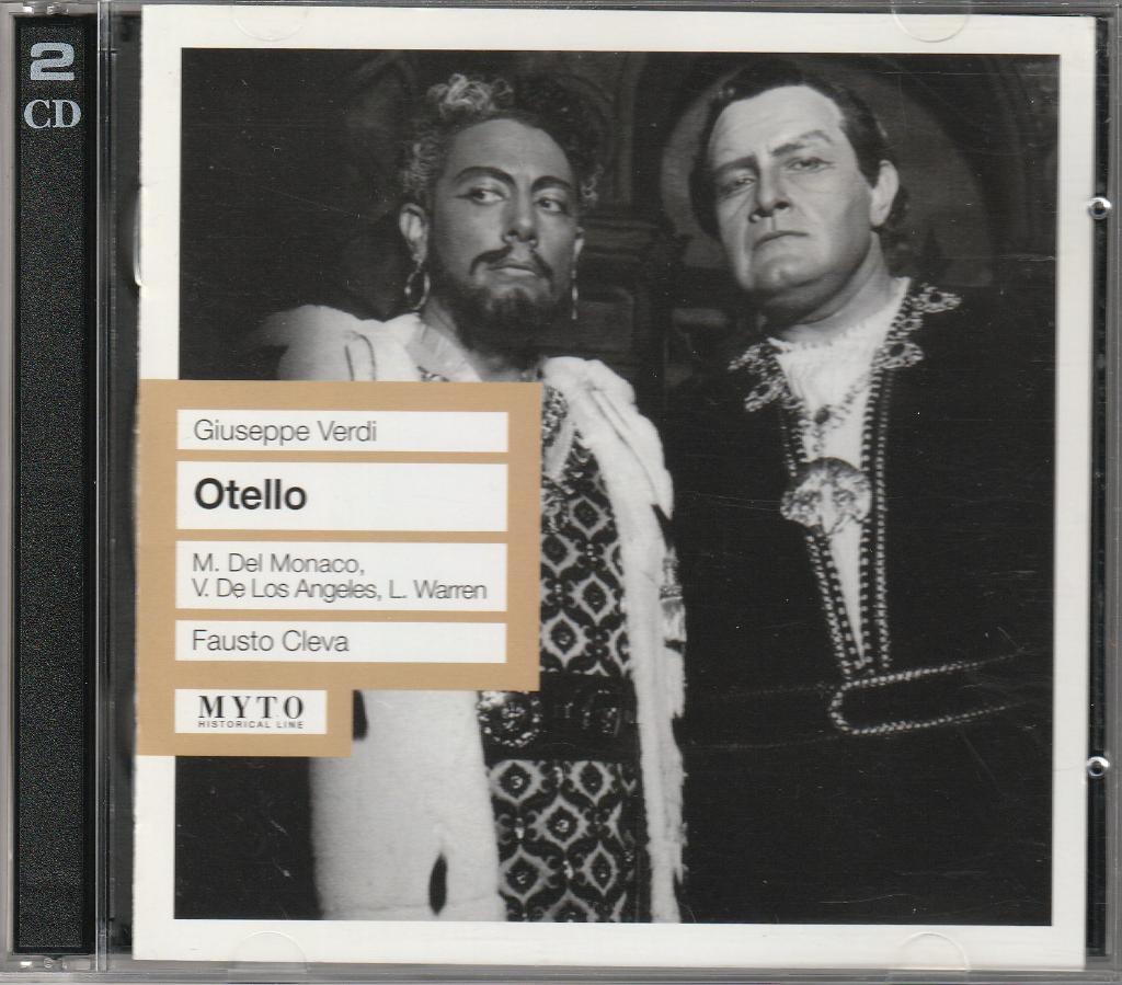 Verdi: Otello, Mario del Monaco, Victoria de los Angeles,, Ophalen of Verzenden, Romantiek, Gebruikt, Opera of Operette