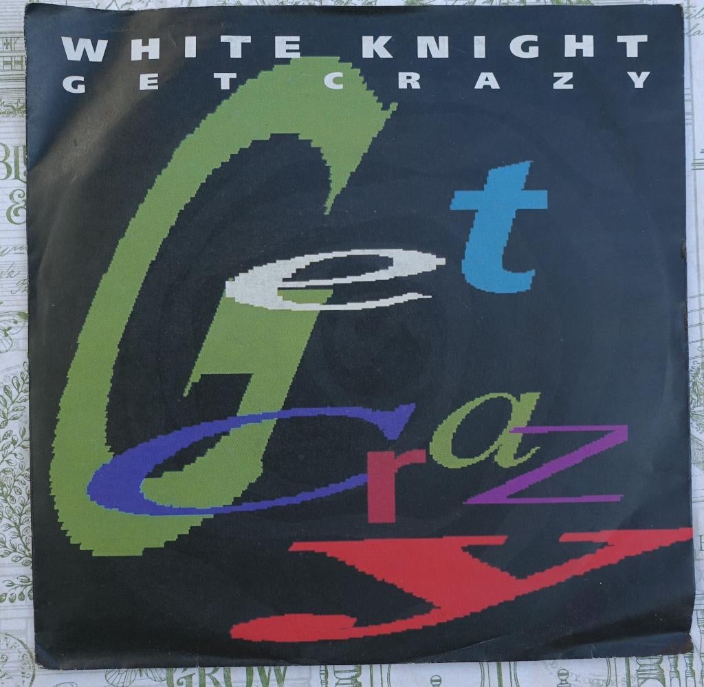 white knight - get crazy, Cd's en Dvd's, Vinyl Singles, Gebruikt, 1990 - 1999, 7 inch, Single