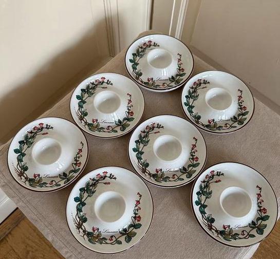 Villeroy & Boch Botanica 7 eierdopjes á €5,-, Huis en Inrichting, Keuken | Servies, Zo goed als nieuw, Overige typen, Overige stijlen