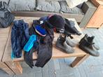 Tas vol paardrijkleding inclusief paardrijcap, Dieren en Toebehoren, Paardrijkleding, Ophalen, Gebruikt, Kinderen, Overige typen