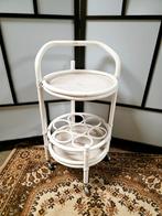 Vintage Bar Wagon  Trolley - Vintage Rotan Barwagen/Trolley, Ophalen of Verzenden, Gebruikt