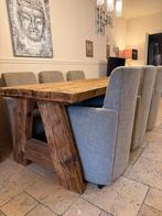 Eettafel, salontafel en TV-meubelblok| Franse treinwagons, Ophalen, Perfect voor een industrieel, landelijk of robuust interieur.