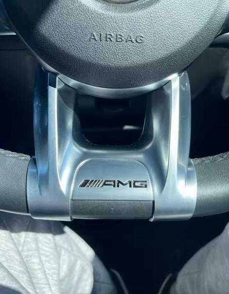 Mercedes AMG stuur emblem/logo, Ophalen of Verzenden, Nieuw