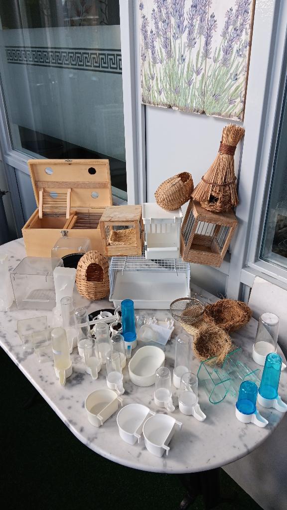 vogel toebehoren div., Dieren en Toebehoren, Ophalen, Gebruikt, Eten en Drinken