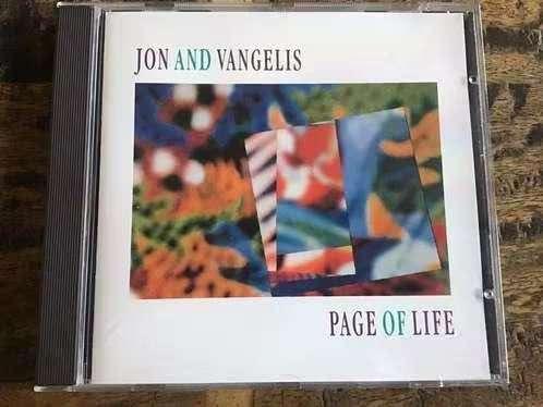 CD Jon And Vangelis – Page Of Life _ 261 373 Synth Pop, Ophalen of Verzenden, Zo goed als nieuw