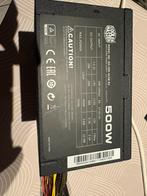 Cooler master 500w voeding 500 watt, Computers en Software, Interne voedingen, Ophalen of Verzenden, Gebruikt