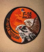 F-16 Demo Team RLAF Patch, Verzenden, Luchtmacht, Nederland, Embleem of Badge