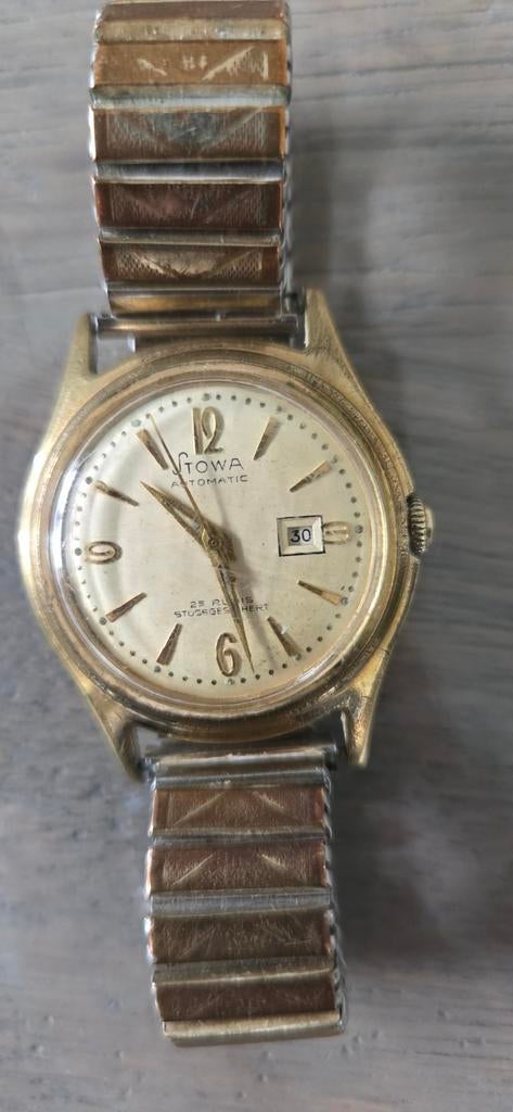 Vintage herenhorloge. 1969 Stowa. Automatic., Ophalen of Verzenden, Huis en Inrichting