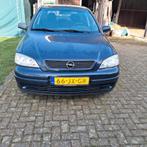 Opel Astra 1.6 8V 5D 2002 Blauw, Auto's, Opel, Voorwielaandrijving, 1063 kg, 4 cilinders, Blauw