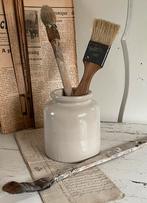 Brocante oude grespot (1), Ophalen of Verzenden