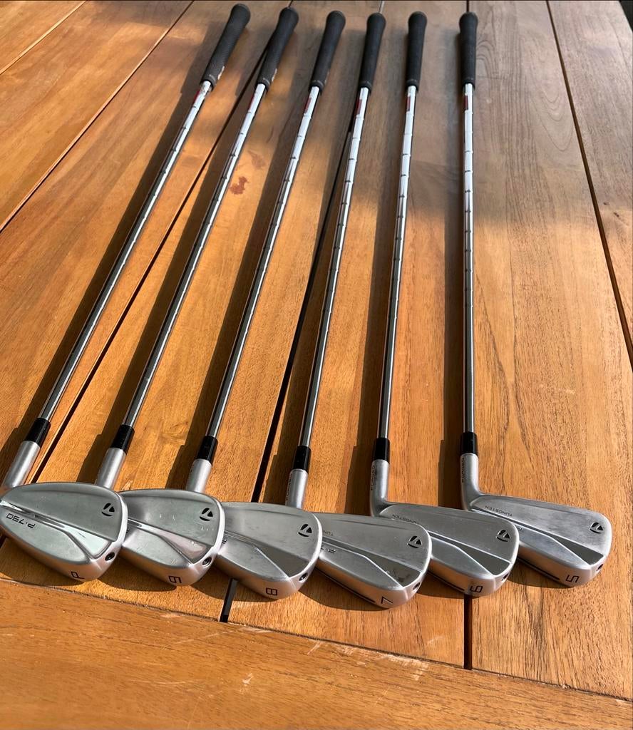 Taylormade Golf - P790 - ijzerset 5-P stiff shaft, Ophalen, Zo goed als nieuw, Set, Overige merken