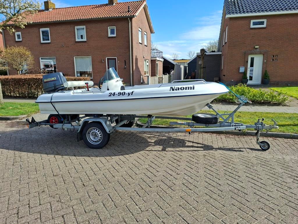 Jeanneau boot met 30 pk Suzuki motor en trailer, Watersport en Boten, Ophalen