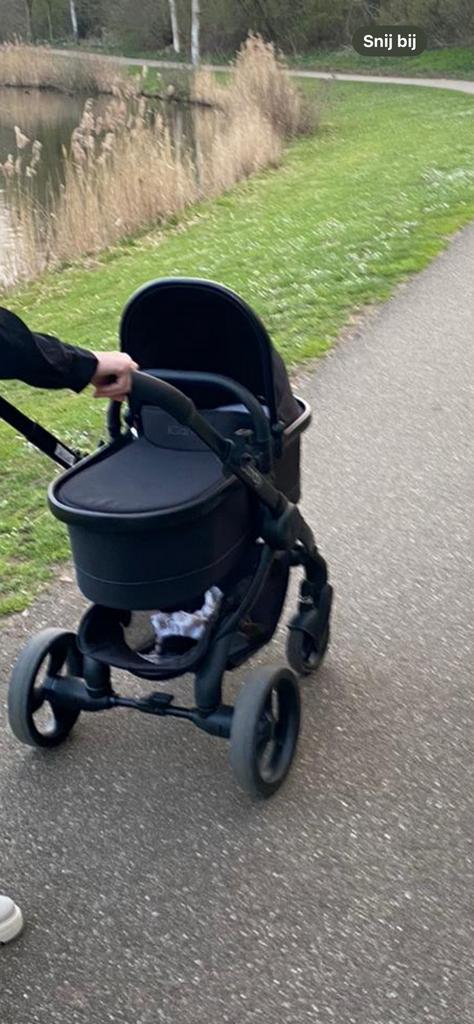 Kinderwagen zwart i candy, Ophalen, Overige merken