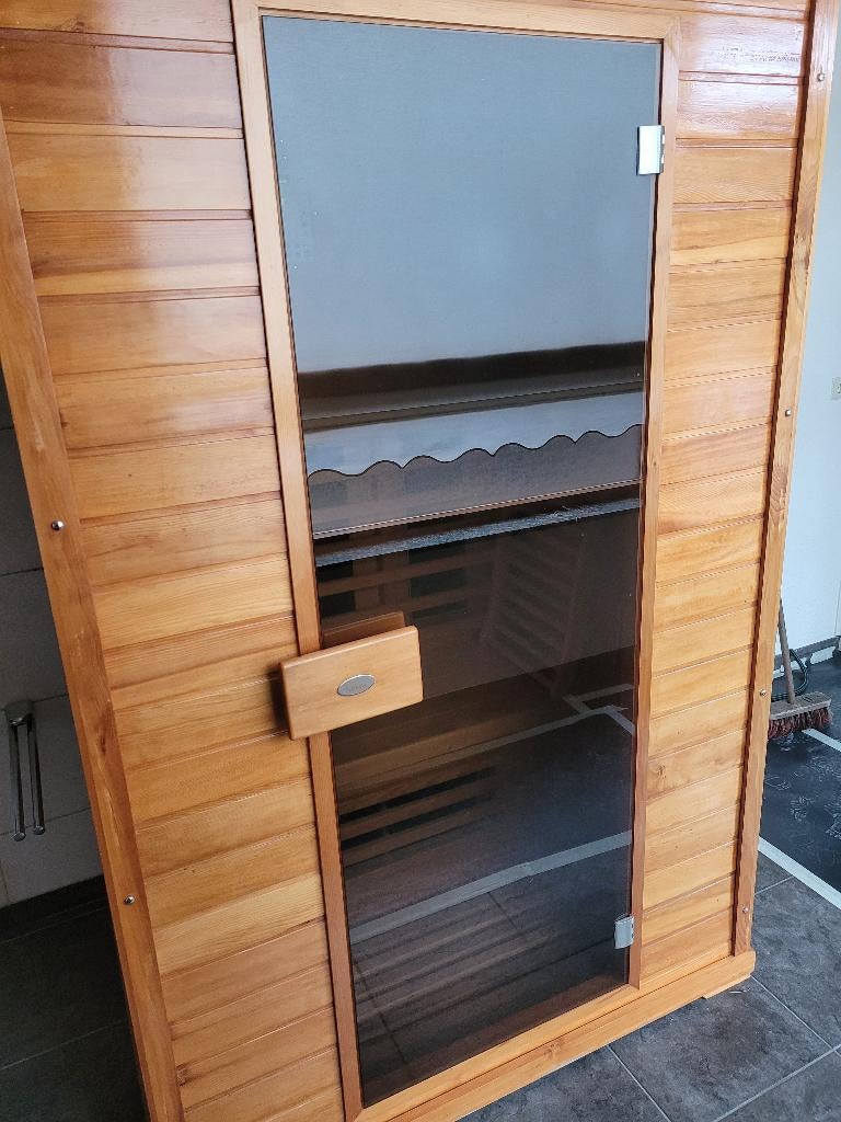 Nobel Sauna 130, Sport en Fitness, Sauna, Ophalen, Gebruikt, Infrarood, Complete sauna