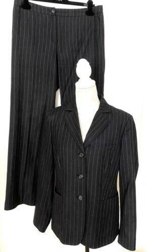 Antonette kostuum; jasje met pantalon maat 42 [DM], Kleding | Dames, Jasjes, Kostuums en Pakken, Zo goed als nieuw, Kostuum of Pak