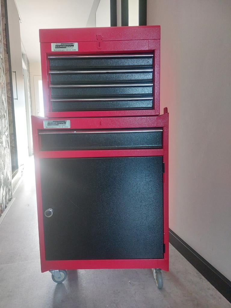 Gereedschapswagen, Doe-het-zelf en Verbouw, Gereedschapskisten, Ophalen, Gebruikt