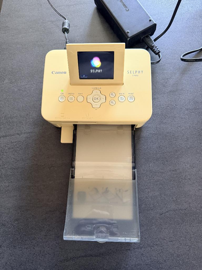 Canon Selphy CP810, Computers en Software, Printers, Gebruikt, Fotoprinter, Overige technieken, Kleur printen, Ophalen of Verzenden