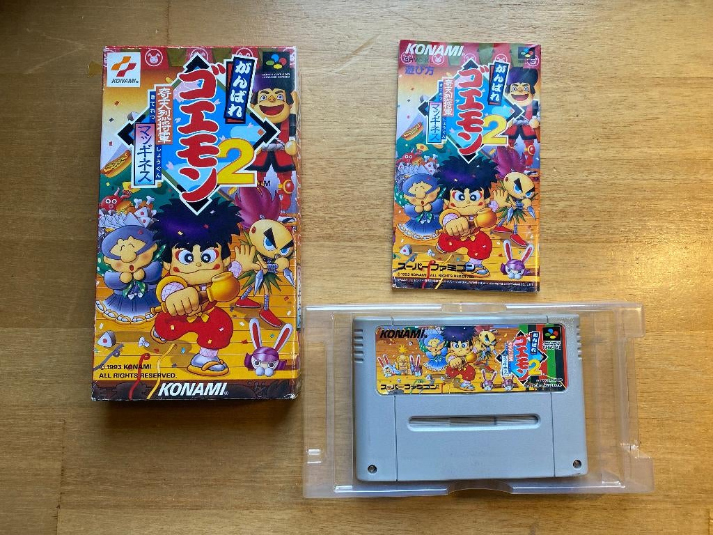 Goemon 2 super famicom, 1 speler, Ophalen of Verzenden, Zo goed als nieuw, Vanaf 3 jaar